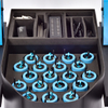PQWT-LDC Leak Detection Trolley 9m Water Leak Detector Plumbing Tools For Outdoor Pipelines