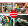 PQWT-GX700 Underground water pipelines detector pressure wireless pipe locator cable wire locating device 