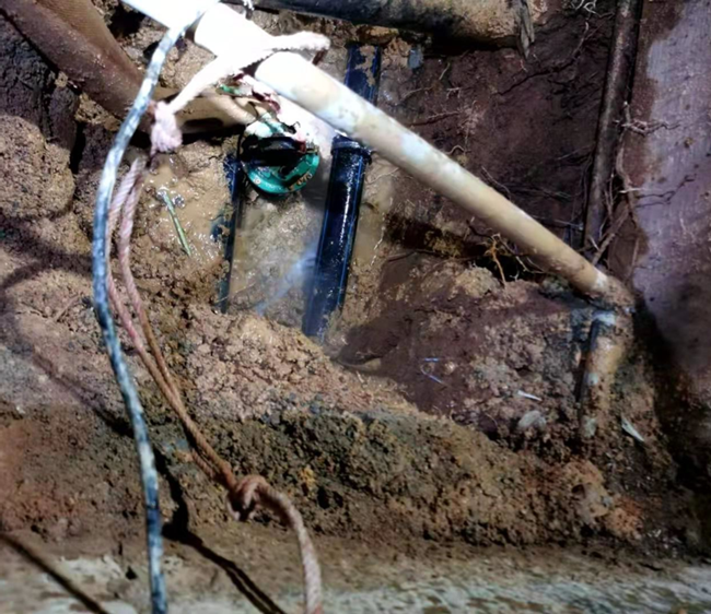 Routine process of external network water pipe leak detection
